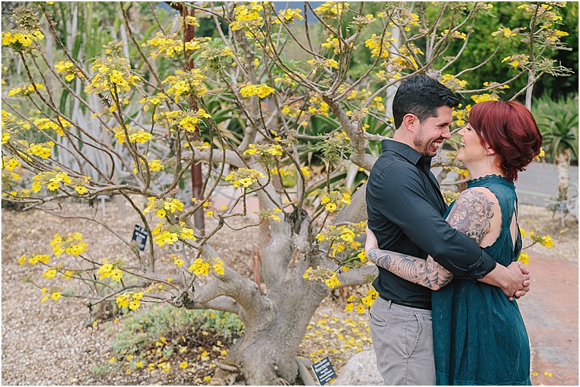 Arcadia Arboretum Engagement Elizabeth Burgi