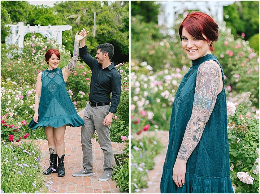 Arcadia Arboretum Engagement Elizabeth Burgi