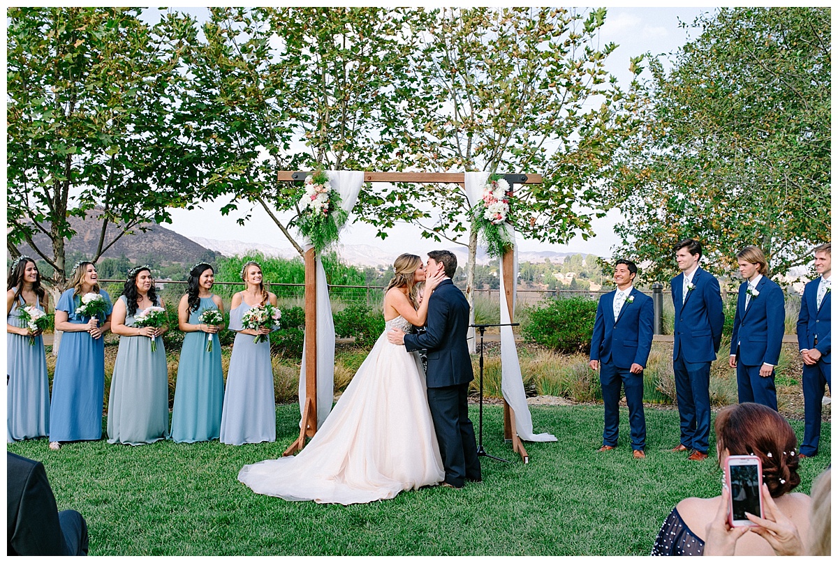 Agoura Hills Recreation and Event Center Wedding Elizabeth Burgi