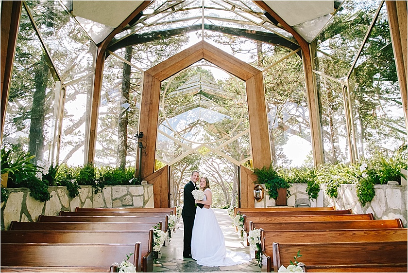 Wayfarer Chapel Wedding Elizabeth Burgi